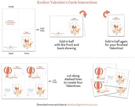 KeeKee Valentine Instructions