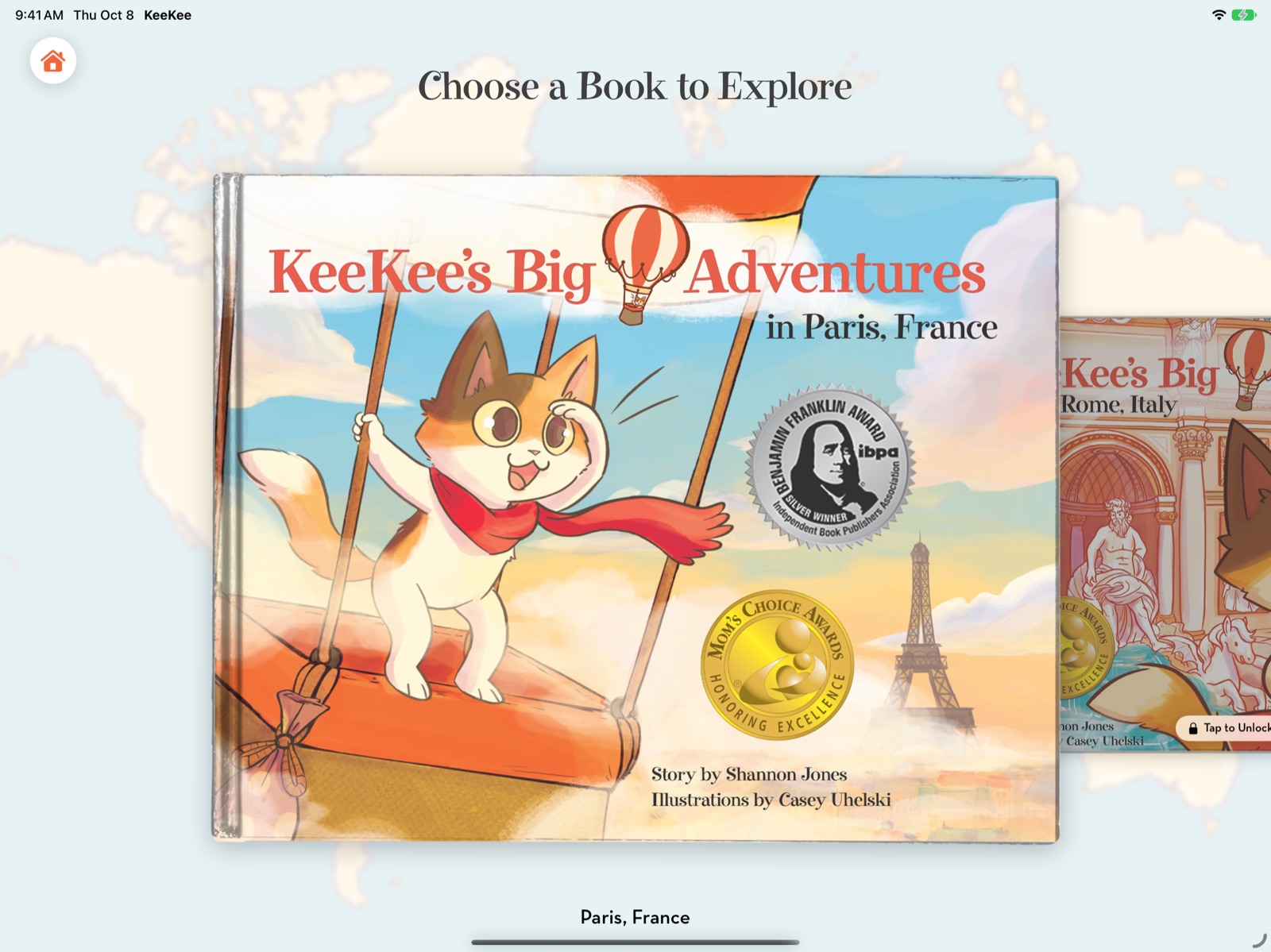 The cover of a KeeKee picture book
