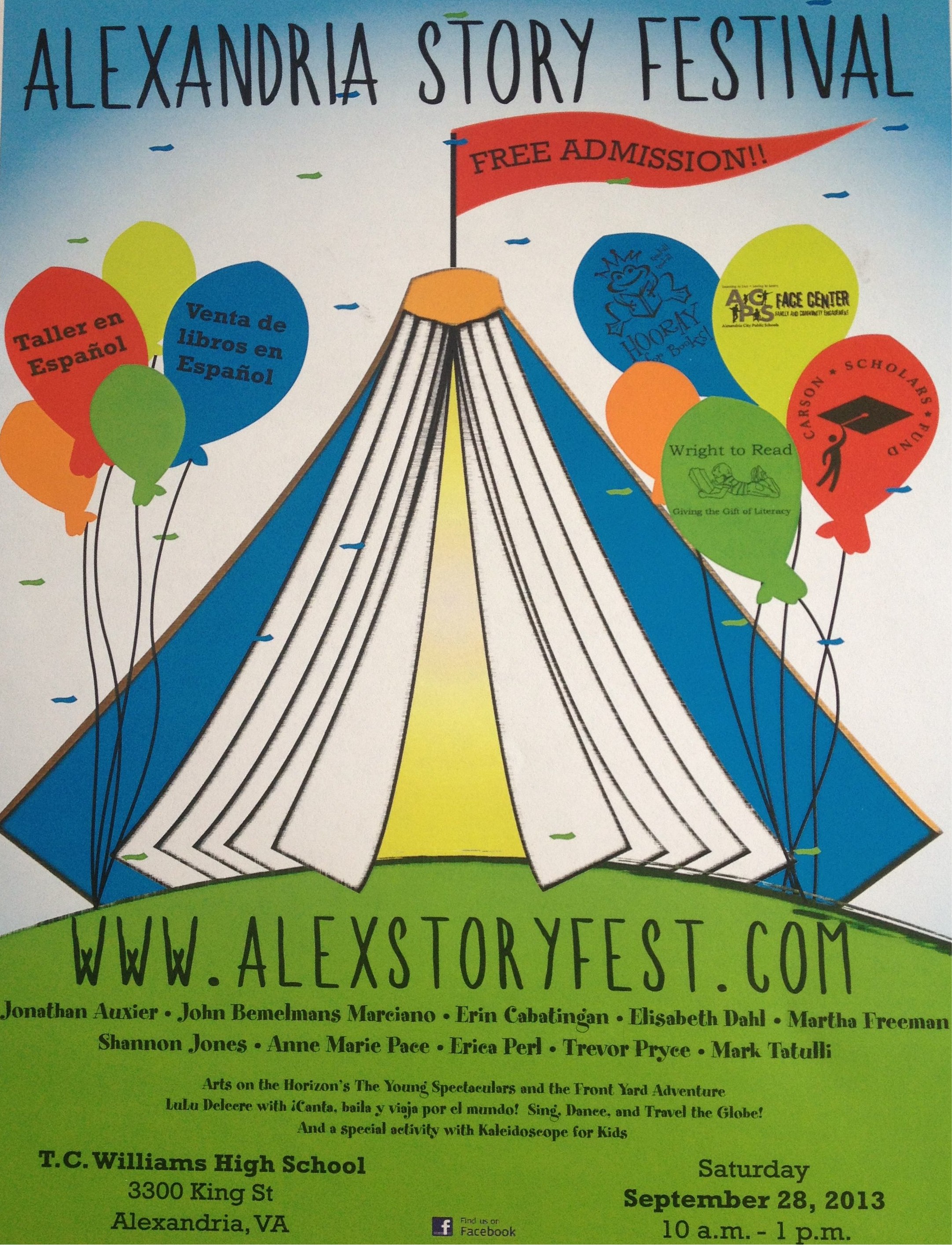 Alexandria Story Festival 2013