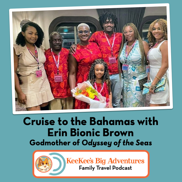 Cruise to the Bahamas with Native Bahamian Erin Bionic Brown, the Godmother of Royal Caribbean’s new innovative ship Odyssey of the Seas. She’s an inspiration and a hero. You’ll love this adventure!