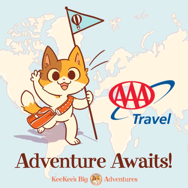 KeeKee is AAA Official Kid's Travel Partner