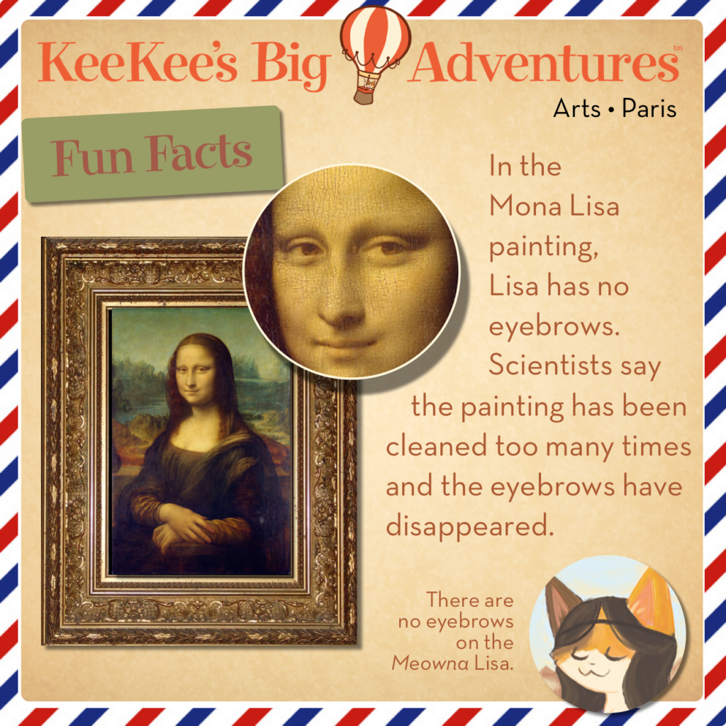 Did You Know? Mona Lisa's Eyebrows… 