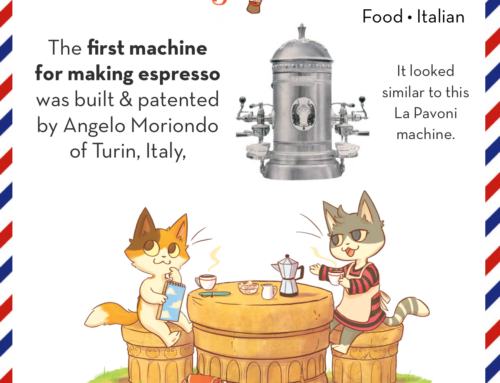 The Espresso Machine is an Italian Invention!