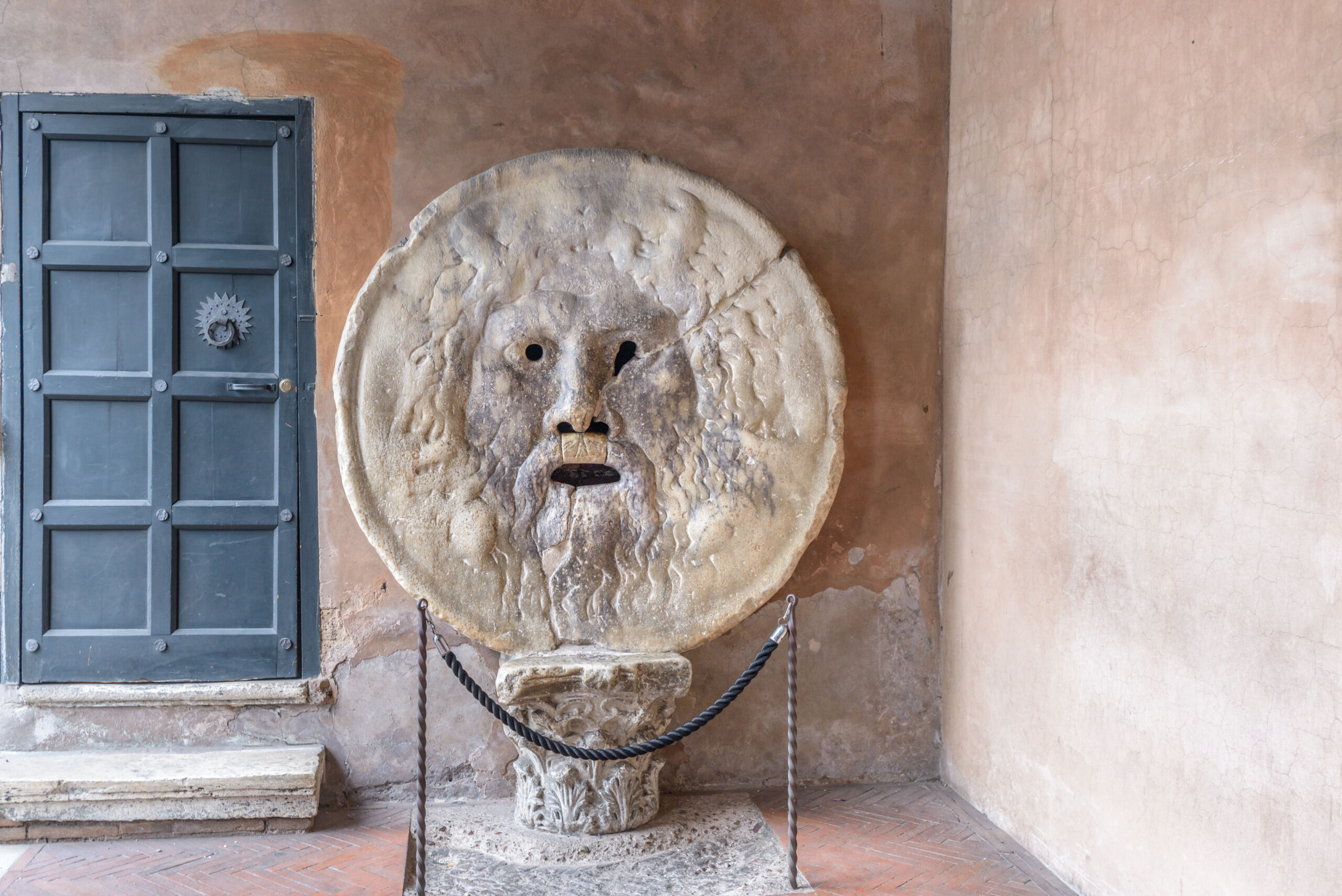 La Bocca della Verità Mouth of Truth Rome Italy