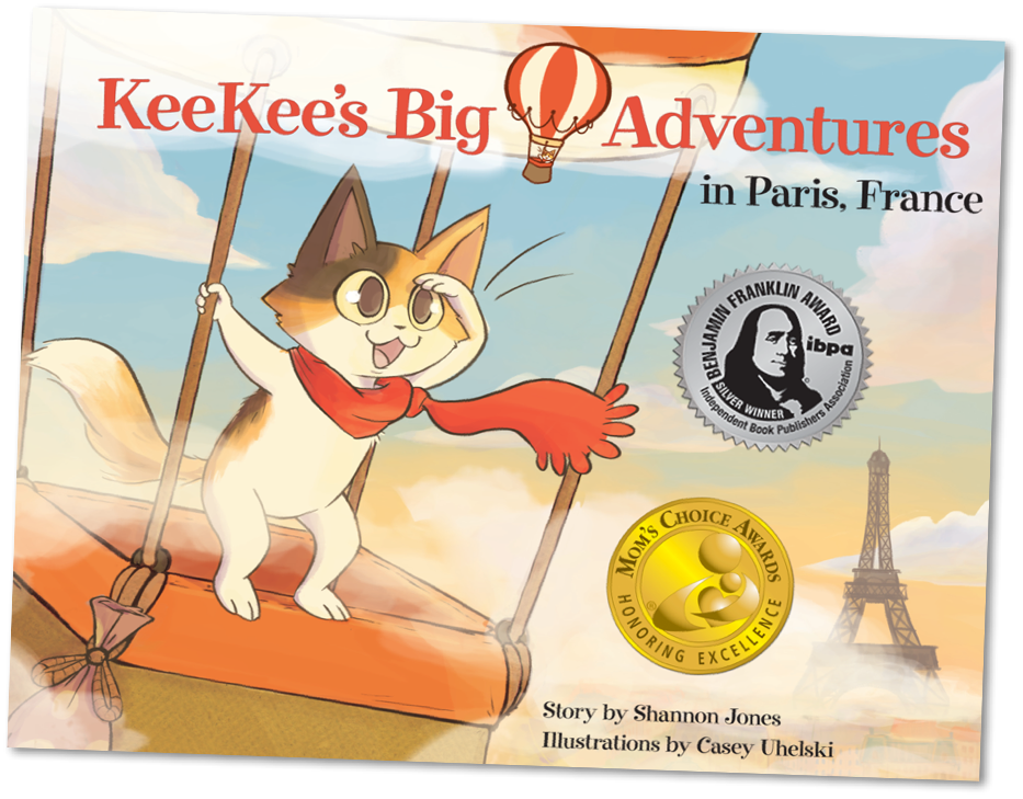 KeeKee's Big Adventures in Paris, France Book Cover