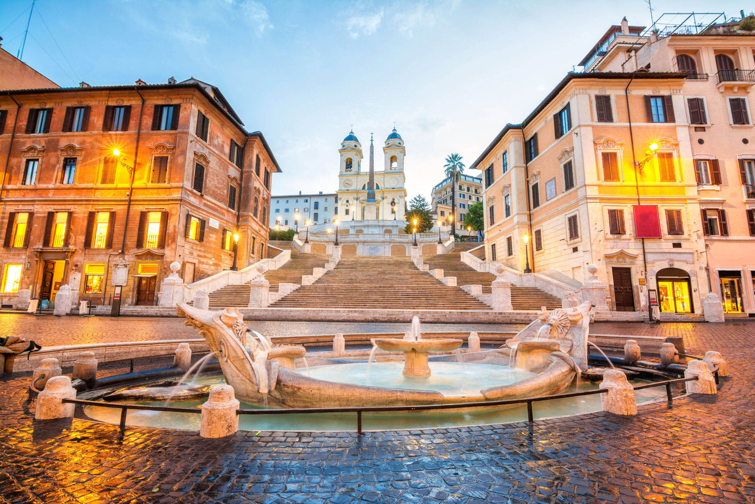 Piazza de Spagna Spanish Steps Rome Italy