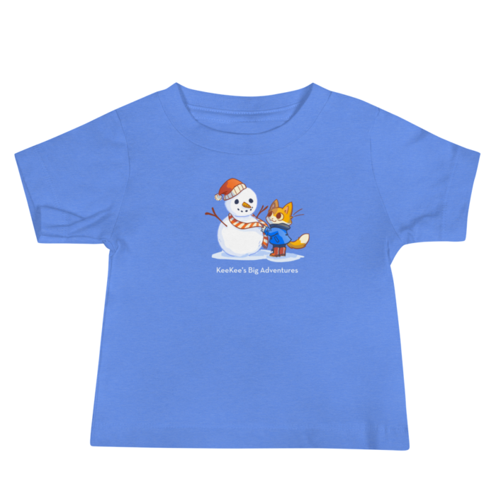 Snowman Baby Jersey Short Sleeve Tee - Image 6