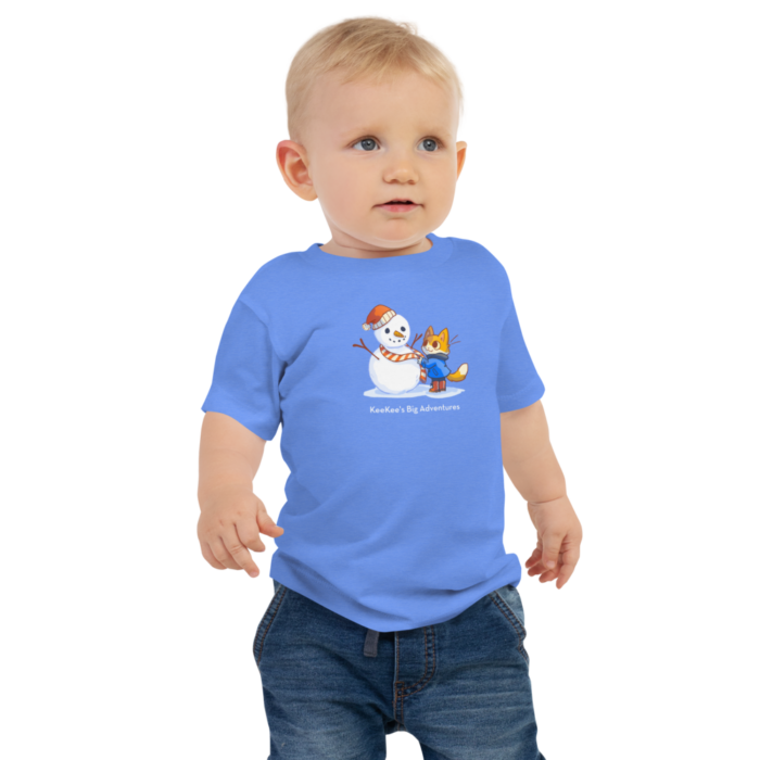 Snowman Baby Jersey Short Sleeve Tee