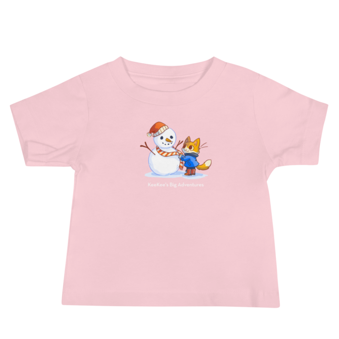 Snowman Baby Jersey Short Sleeve Tee - Image 7