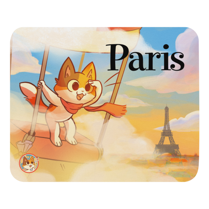 KeeKee's Big Adventures Paris Mouse Pad - Image 3