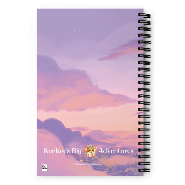 KeeKee's Big Adventures Paris Spiral Notebook - Image 2