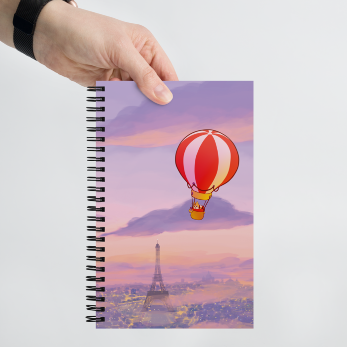 KeeKee's Big Adventures Paris Spiral Notebook - Image 4