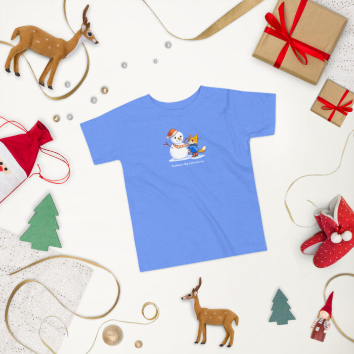 Snowman Toddler Short Sleeve Tee - Image 6