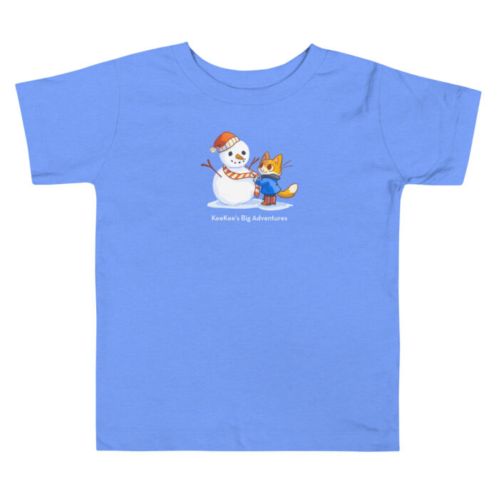 Snowman Toddler Short Sleeve Tee - Image 3