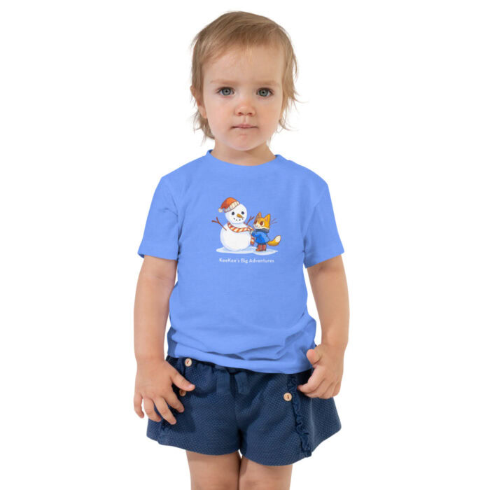 Snowman Toddler Short Sleeve Tee - Image 7