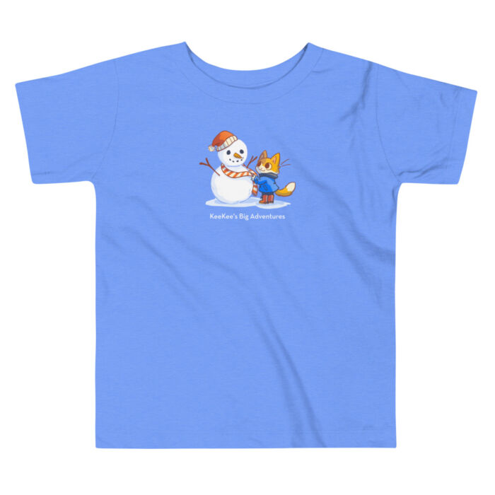 Snowman Toddler Short Sleeve Tee - Image 8