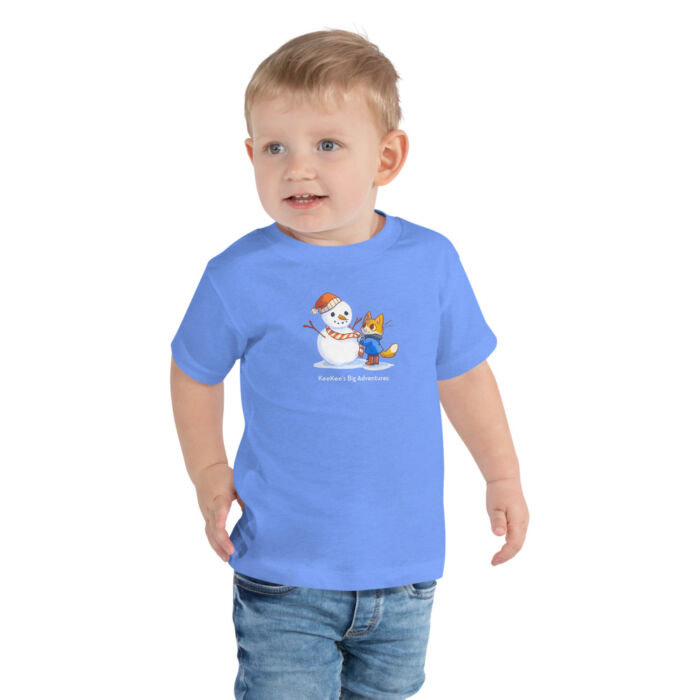 Snowman Toddler Short Sleeve Tee - Image 9