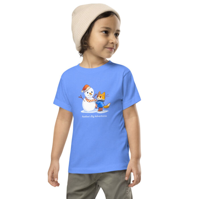 Snowman Toddler Short Sleeve Tee - Image 10