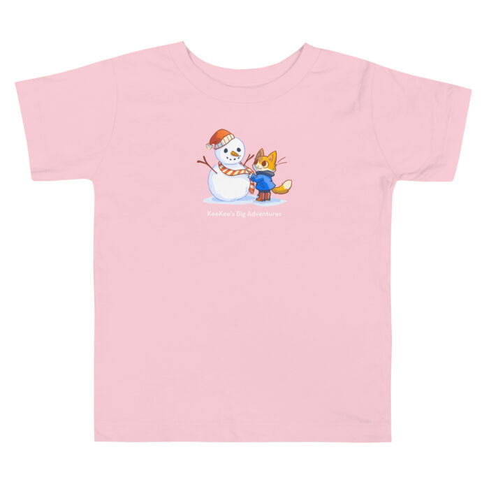 Snowman Toddler Short Sleeve Tee - Image 4