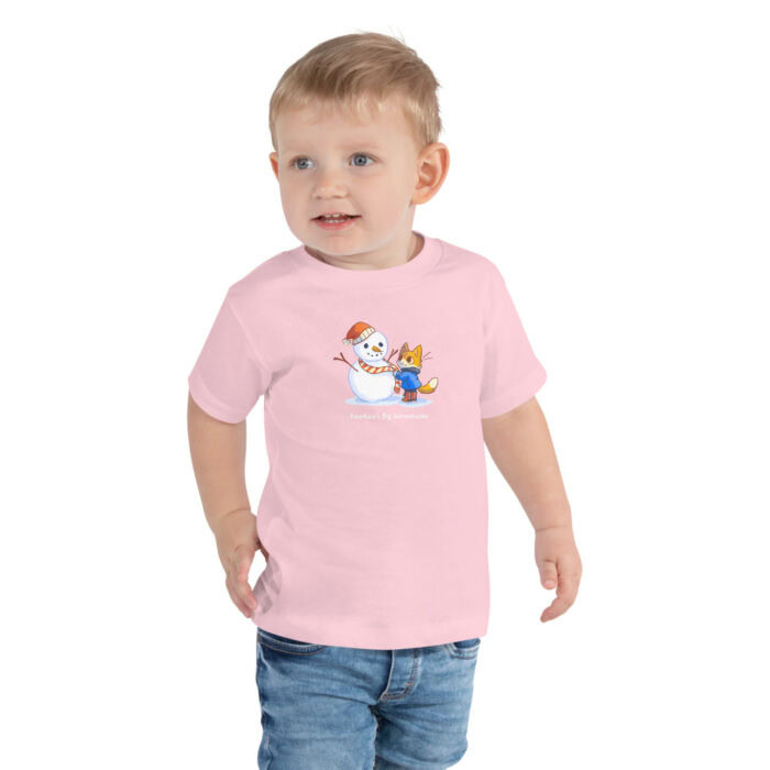 Snowman Toddler Short Sleeve Tee - Image 15