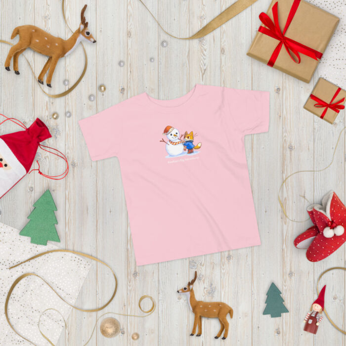 Snowman Toddler Short Sleeve Tee - Image 14