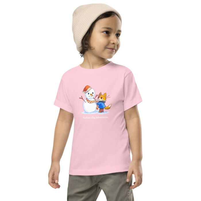 Snowman Toddler Short Sleeve Tee - Image 17