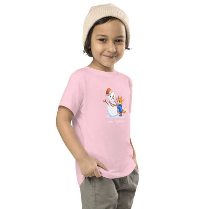 Snowman Toddler Short Sleeve Tee - Image 20