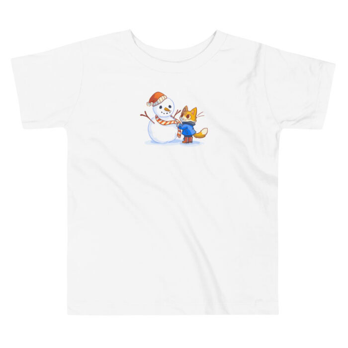 Snowman Toddler Short Sleeve Tee - Image 24