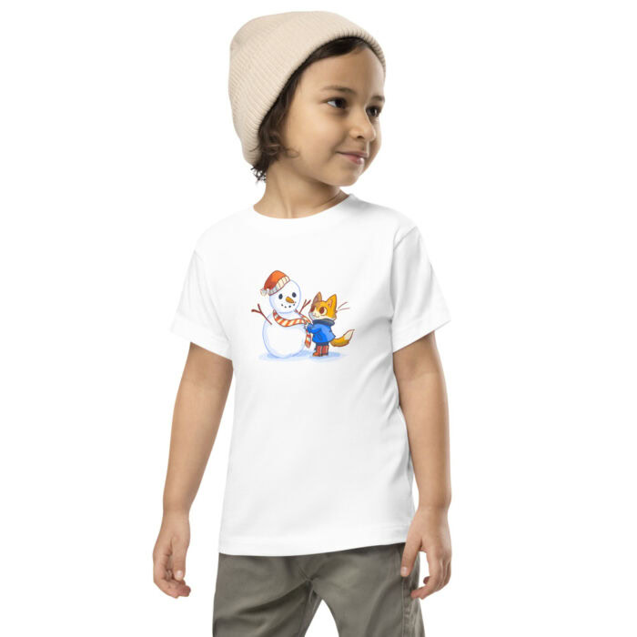 Snowman Toddler Short Sleeve Tee - Image 21