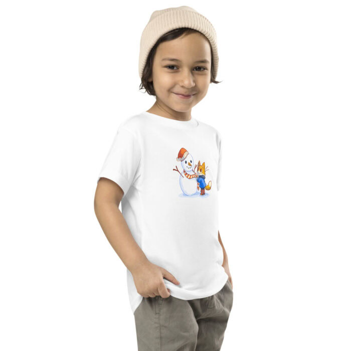 Snowman Toddler Short Sleeve Tee - Image 27