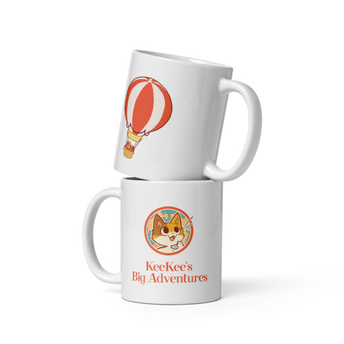 KeeKee's Big Adventures Logo Ceramic Mug - Image 4