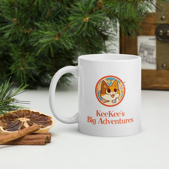 KeeKee's Big Adventures Logo Ceramic Mug - Image 3