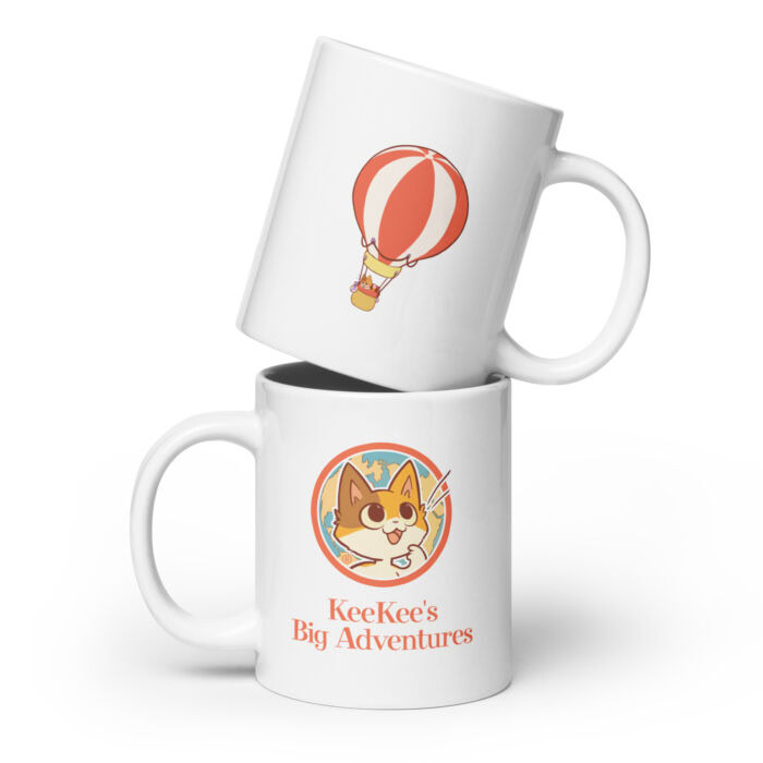 KeeKee's Big Adventures Logo Ceramic Mug