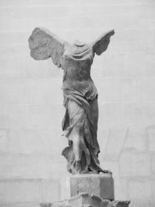Winged Victory of Samothrace Louvre Museum Paris France