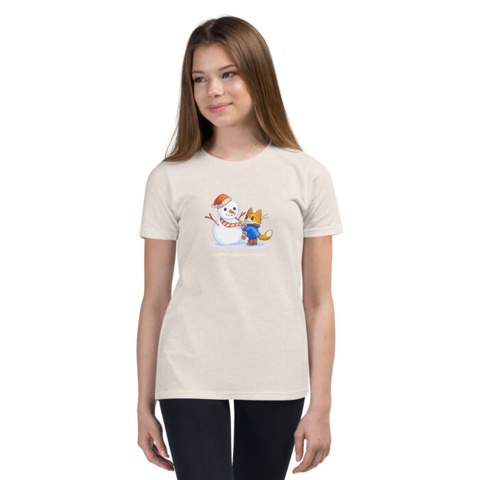 Snowman Youth Short Sleeve T-Shirt - Image 6