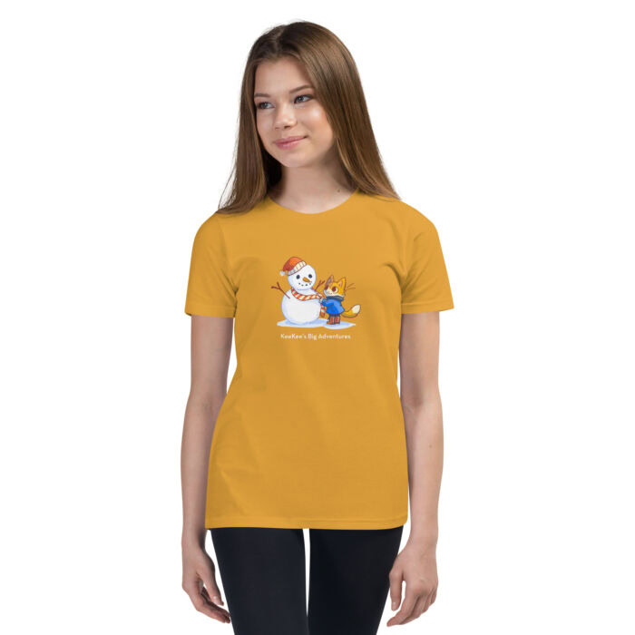 Snowman Youth Short Sleeve T-Shirt - Image 5