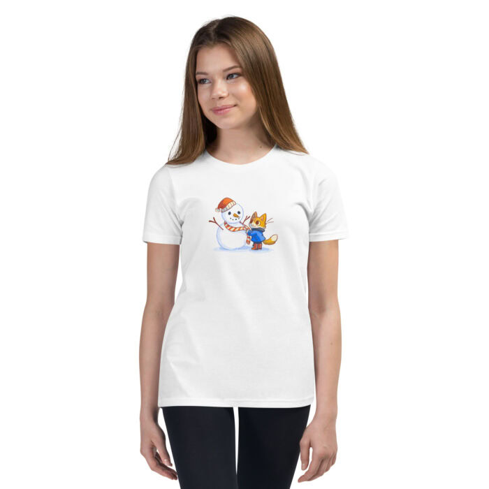 Snowman Youth Short Sleeve T-Shirt